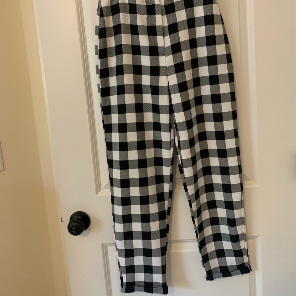 NastyGal checkered pants